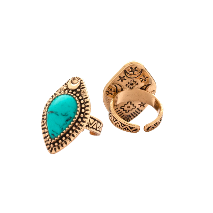 Moonlight Ring | Turquoise