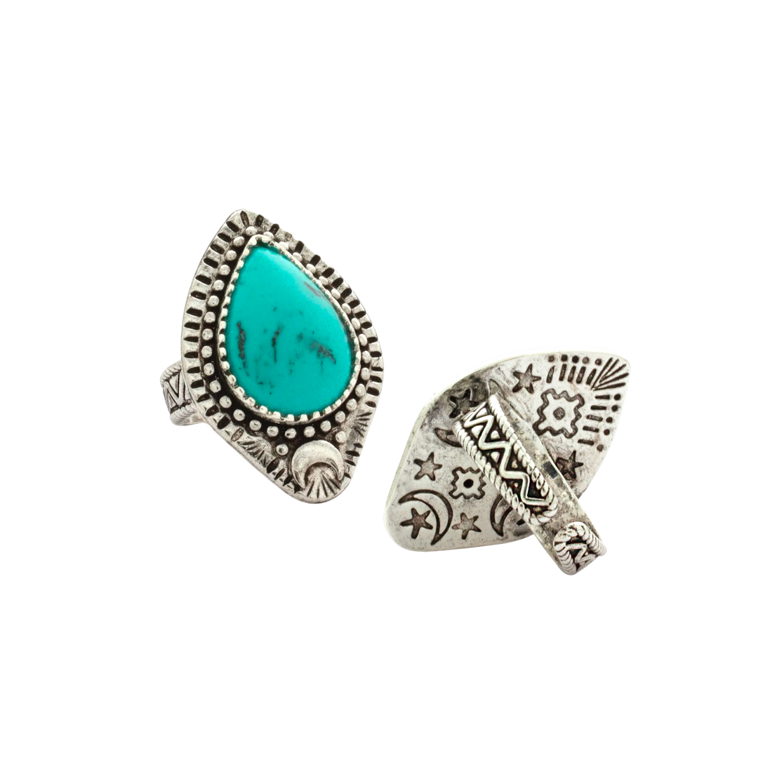 Moonlight Ring | Turquoise