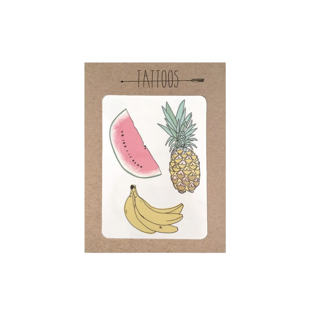 Tattoo / Fruit Temporary Tattoos Pack