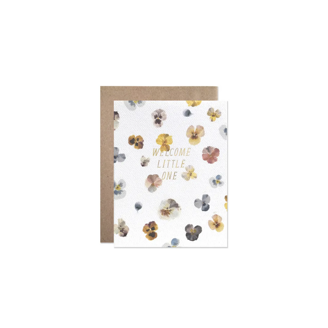 Welcome Little One Greeting Card