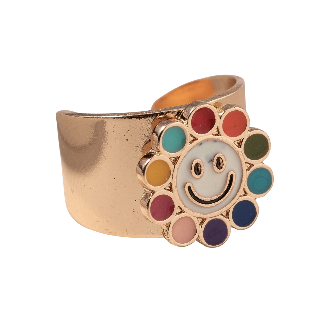 Smile Flower Ring