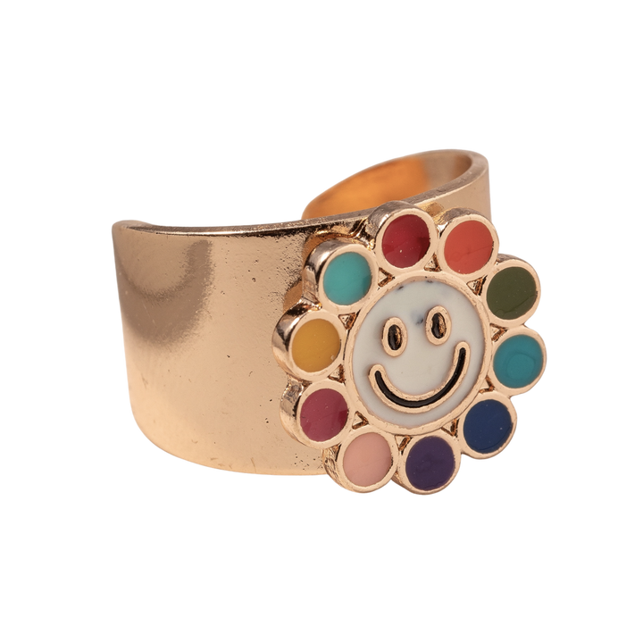 Smile Flower Ring