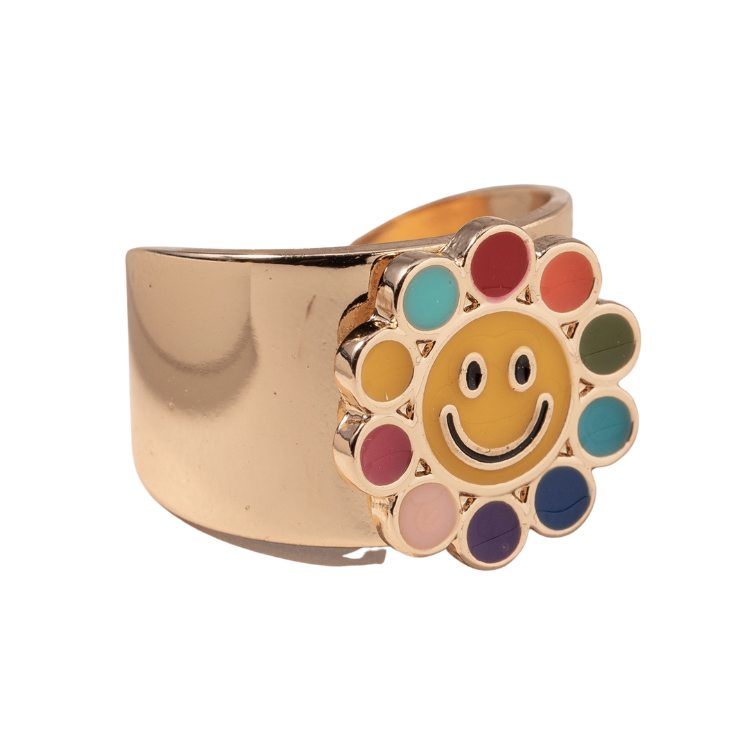 Smile Flower Ring