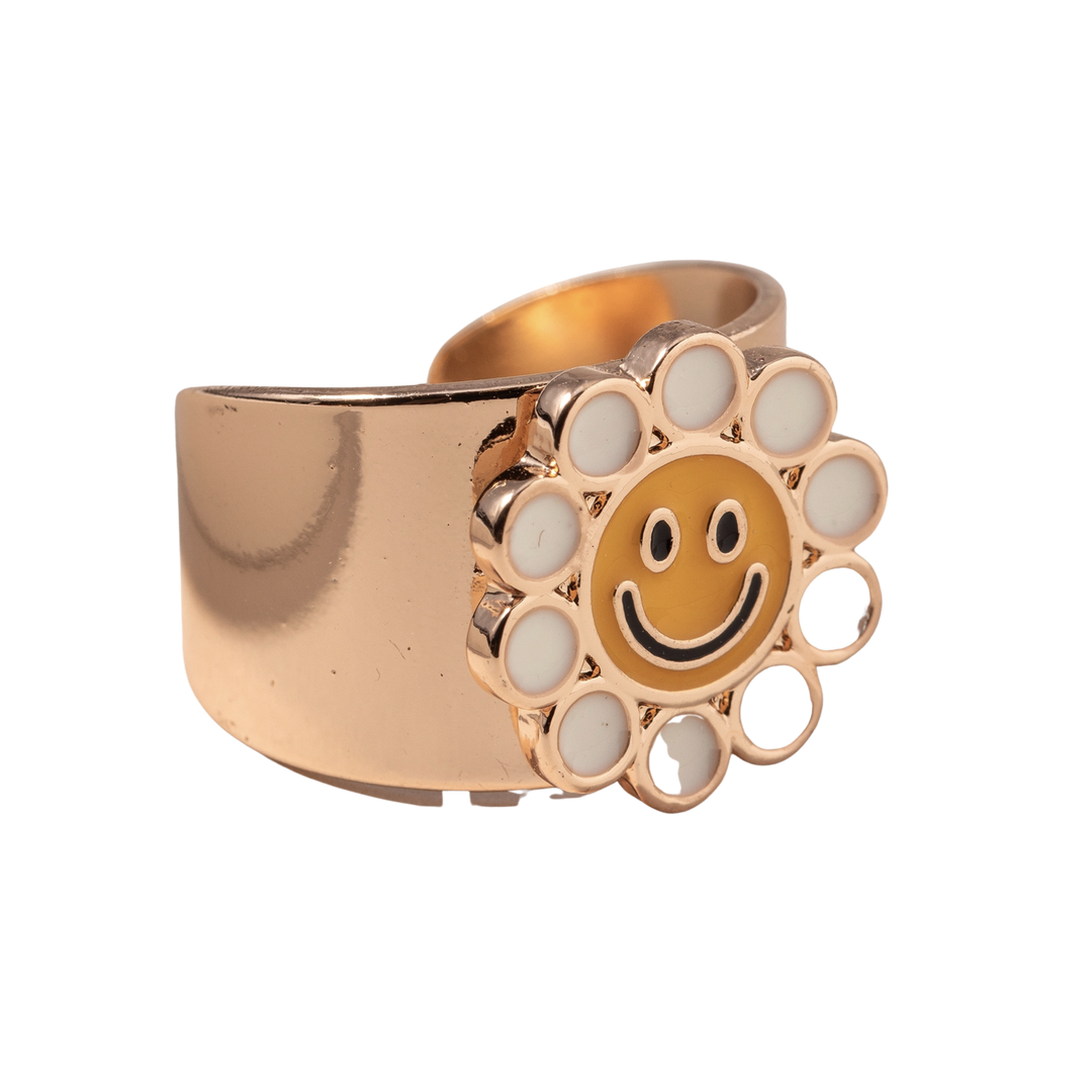 Smile Flower Ring