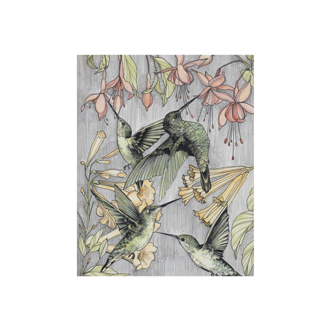 Hummingbirds Print
