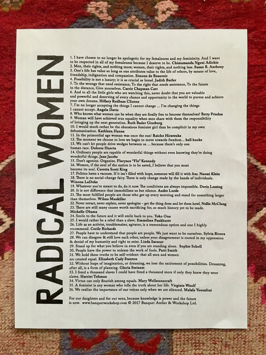 Radical Women Print