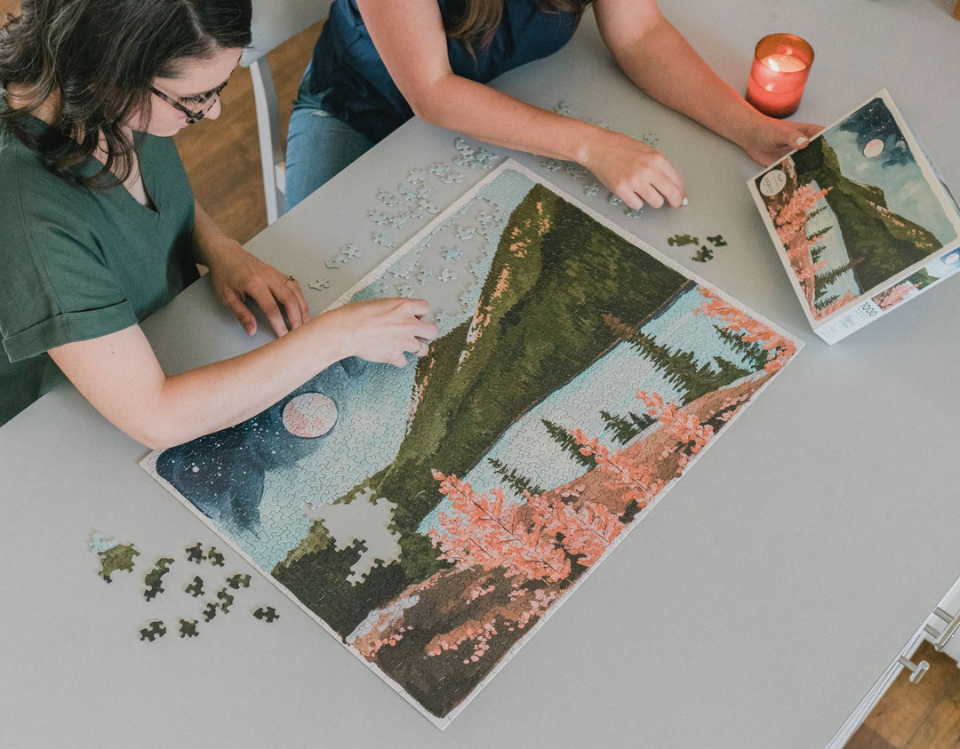 Alpine Moon Puzzle