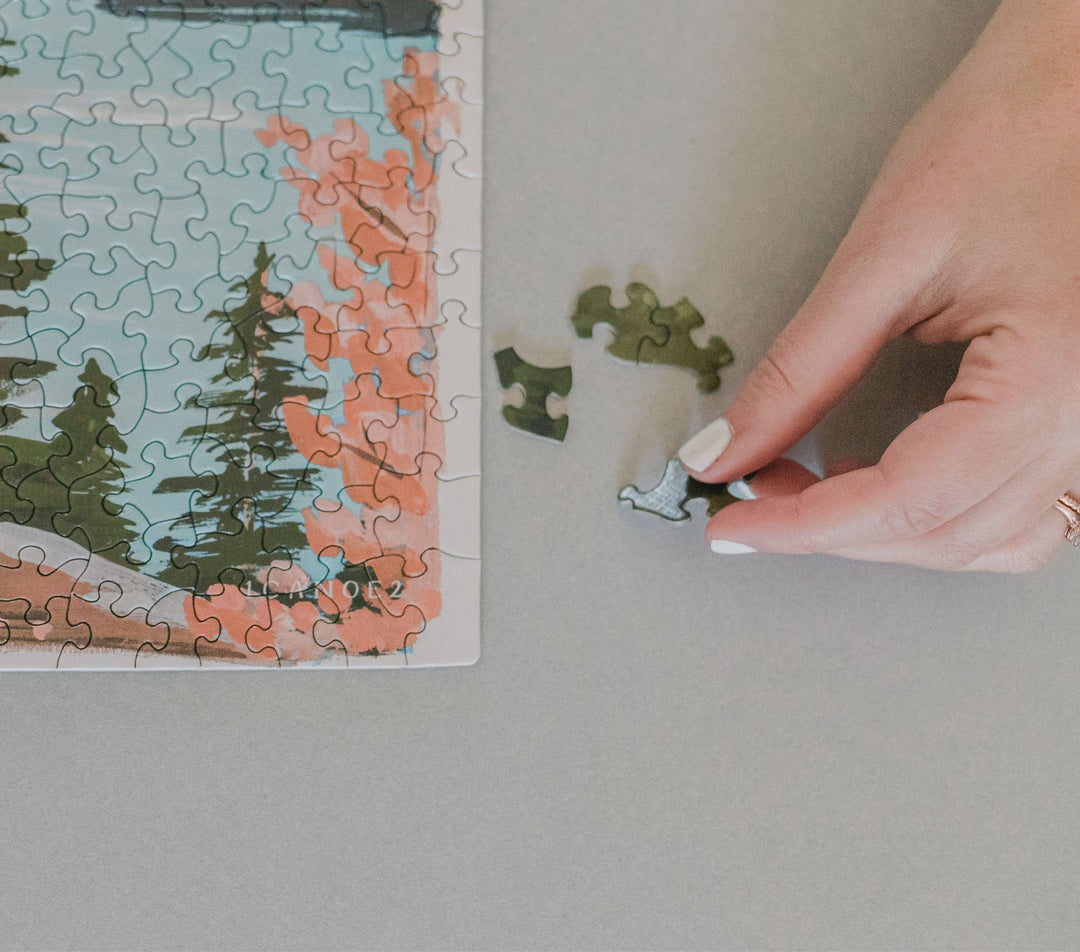 Alpine Moon Puzzle