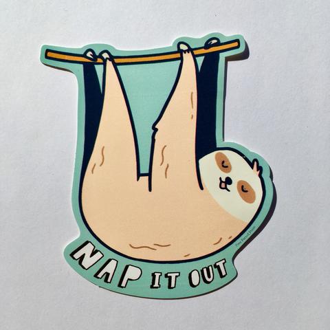 Nap it Out Vinyl Sticker