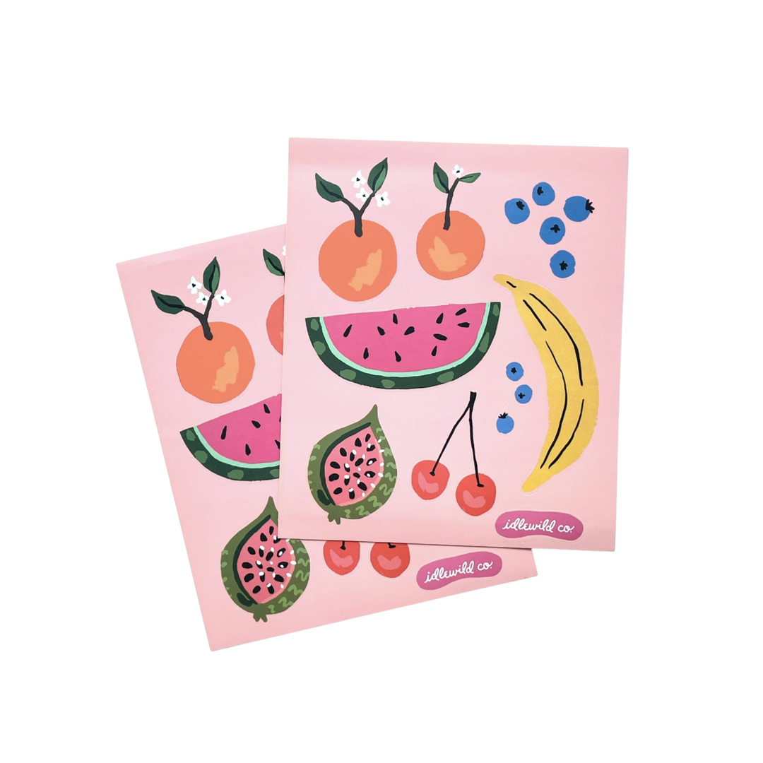 Fruit Salad Sticker Sheets