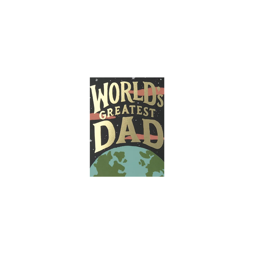 World's Greatest Dad Greeting Card
