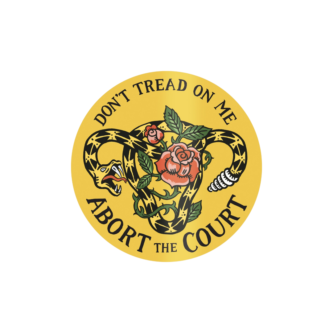 Abortion Fund Sticker - Yellow