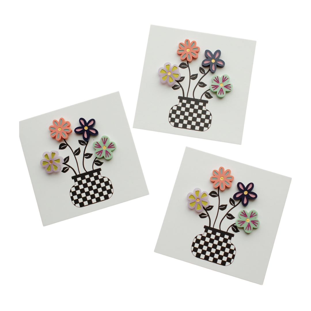 Flower Stud Earrings