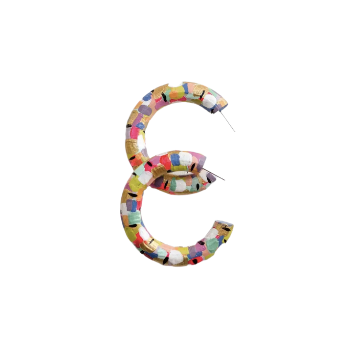 Hand Painted Hoops