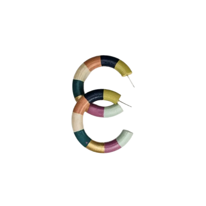 Hand Painted Hoops