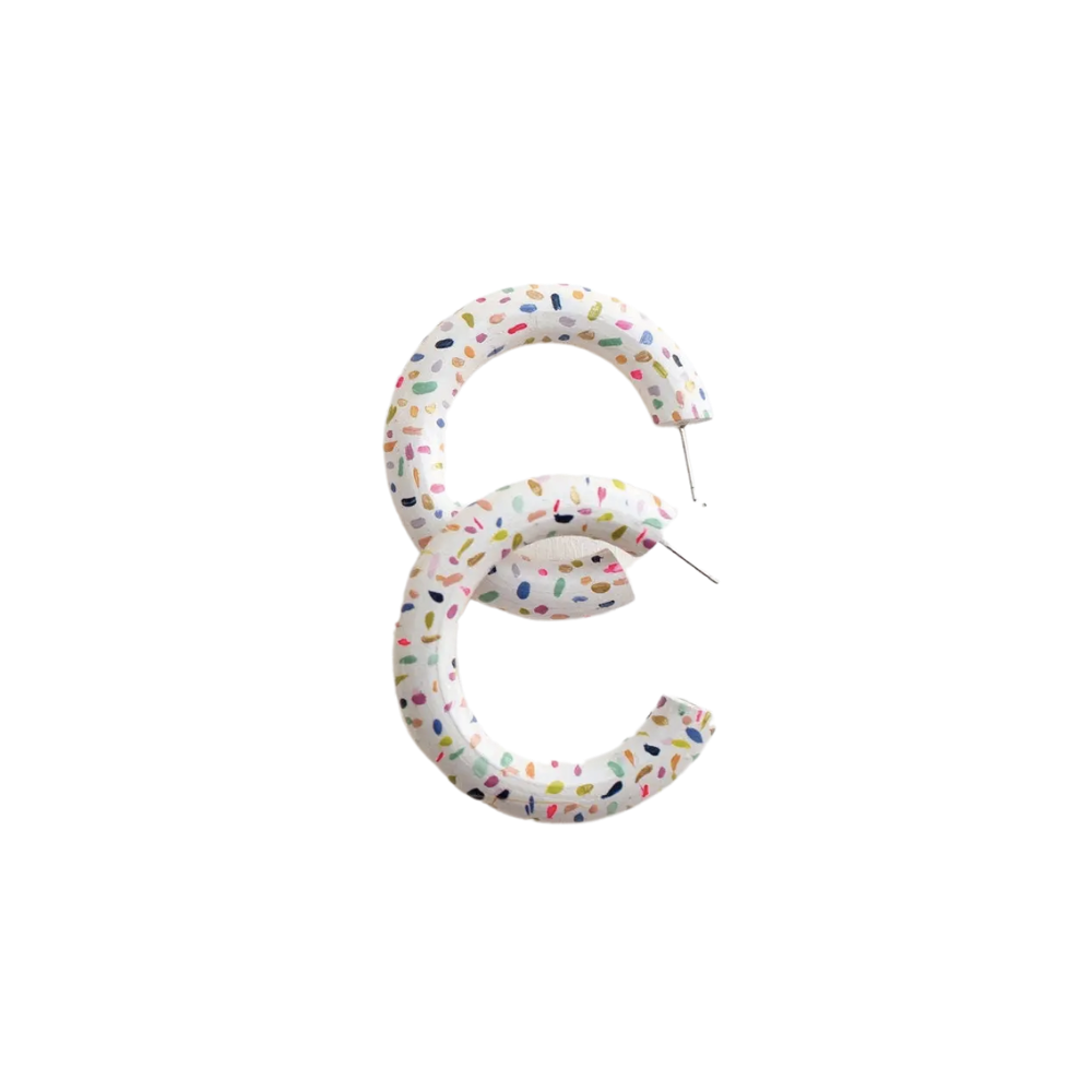 Hand Painted Hoops