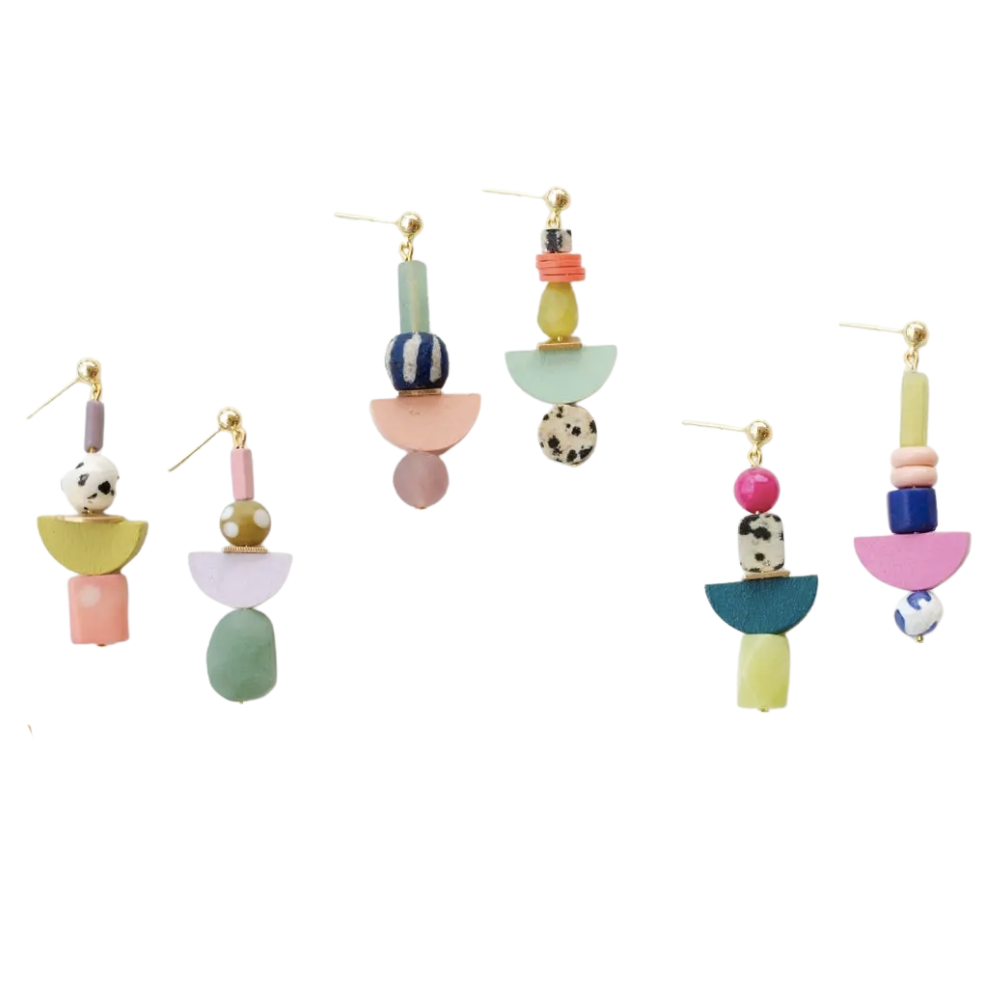 Mismatch Statement Earrings