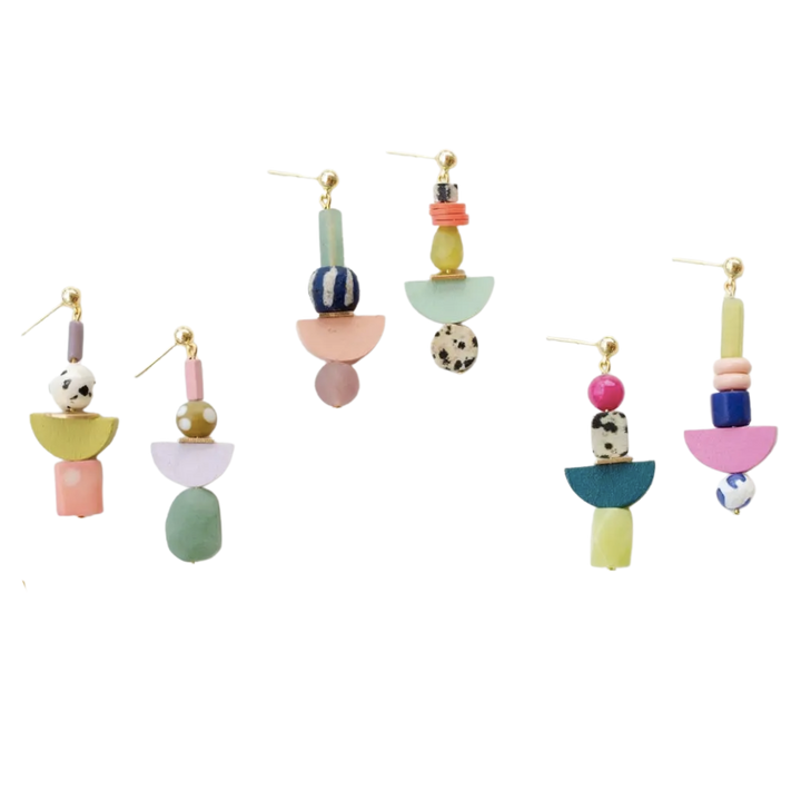 Mismatch Statement Earrings