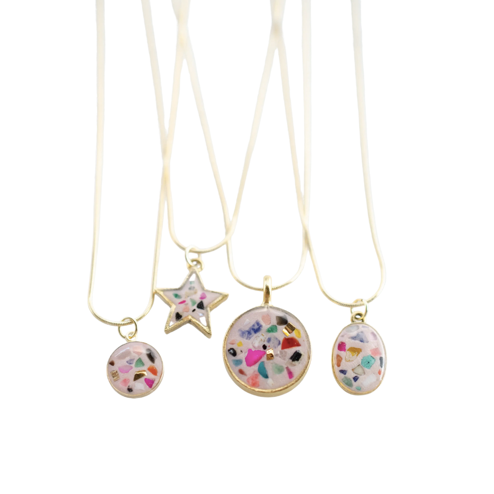 Terrazzo Stone Necklace