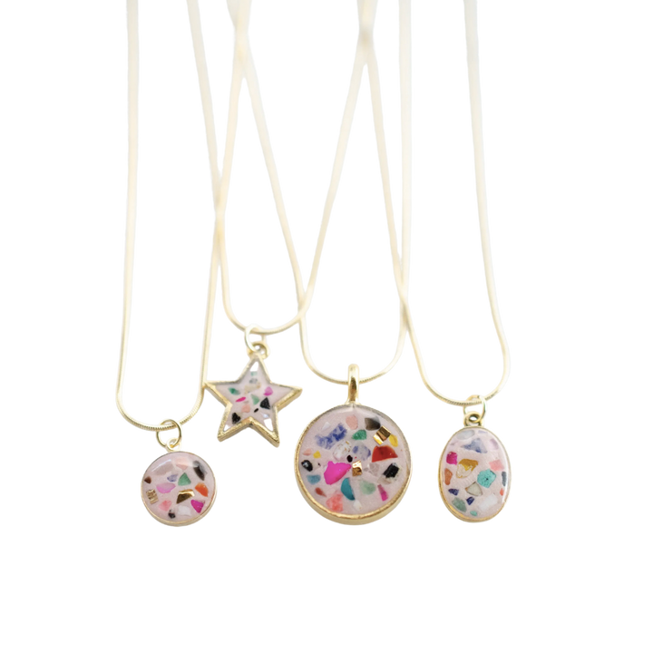 Terrazzo Stone Necklace