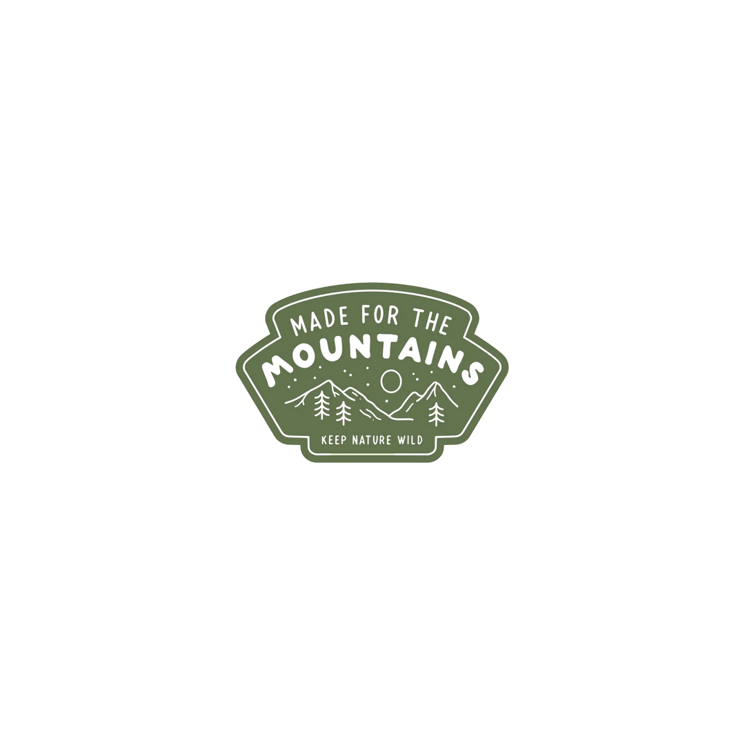 Made for the Mountains Sticker