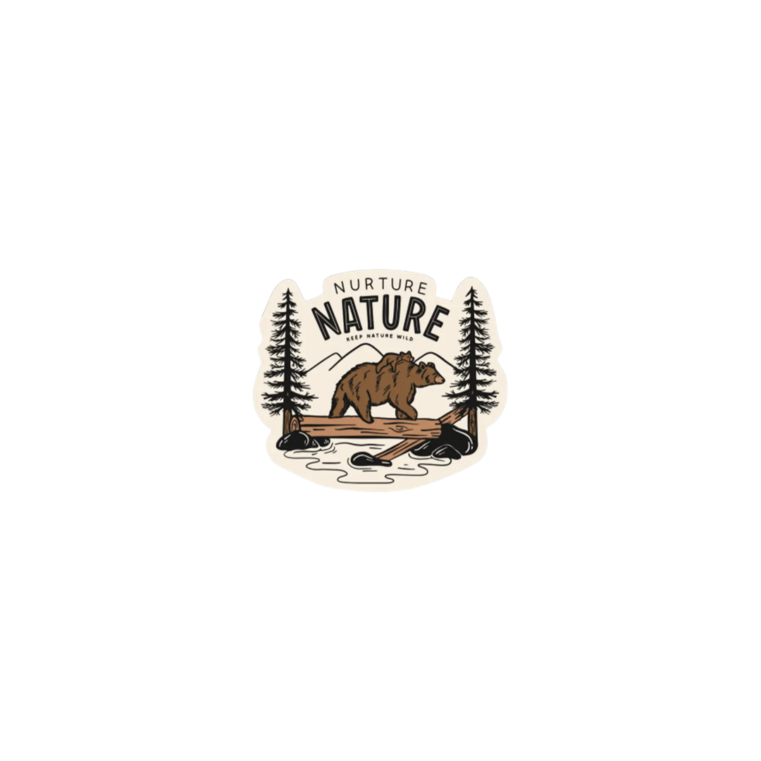 Nurture Nature Sticker