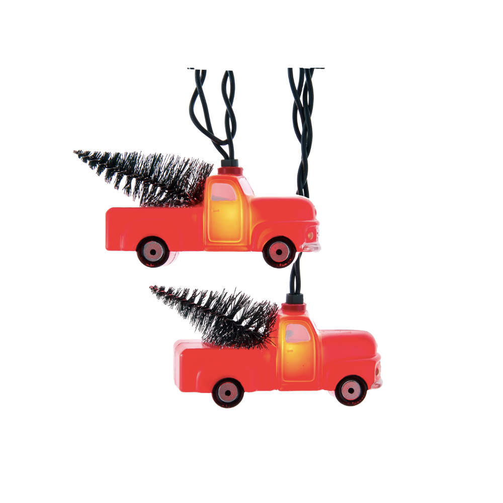 Red Pick-Up Truck Light Set