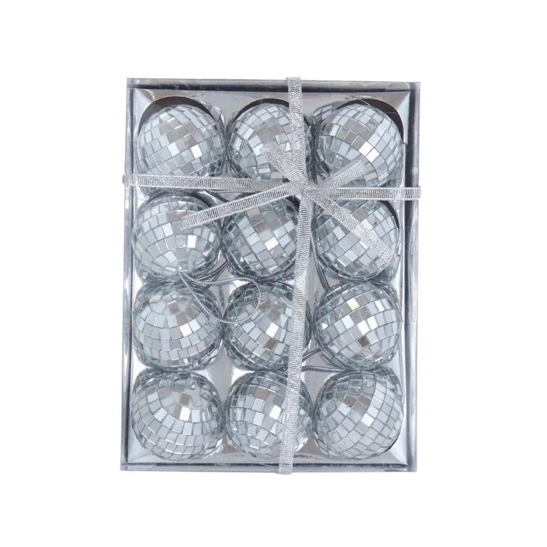 2" Mirror Balls 12 Piece Set