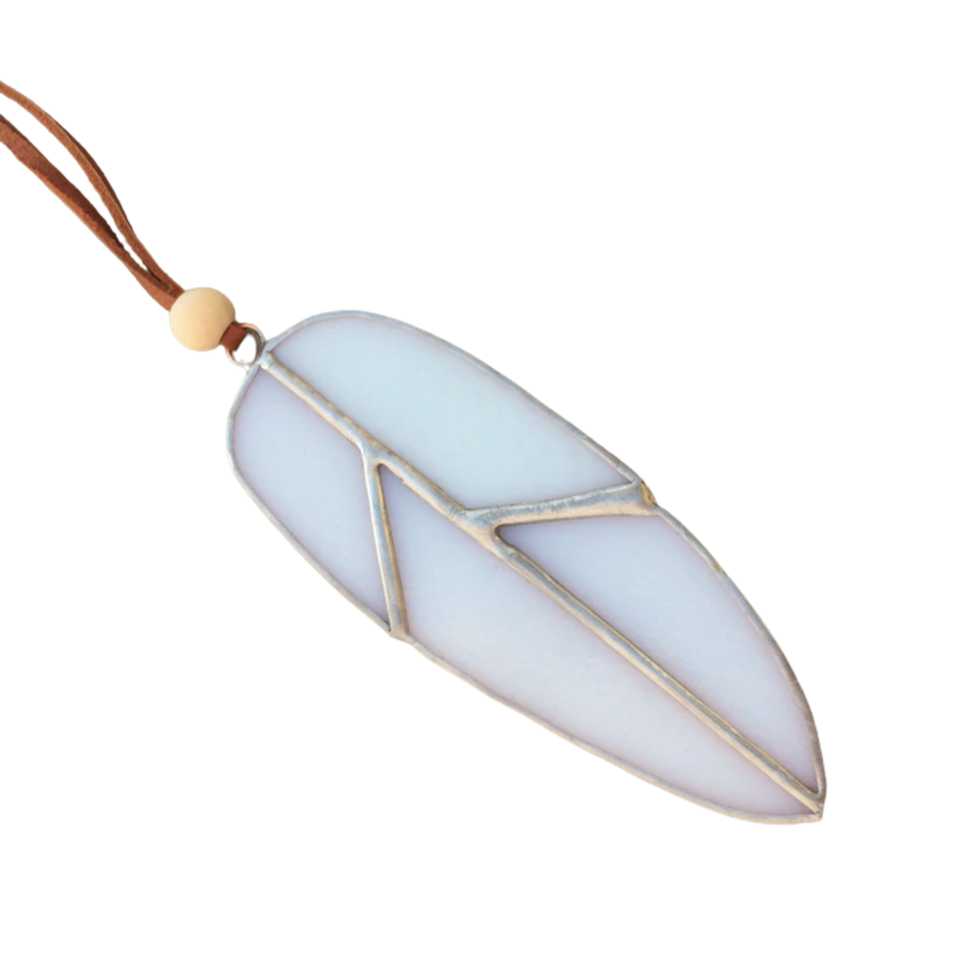 Small Stained Glass Feather