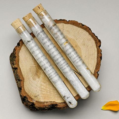Bath Salt Vials - Nourishing Rosehip