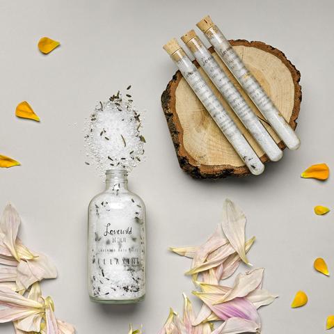 Bath Salt Vials - Healing Calendula