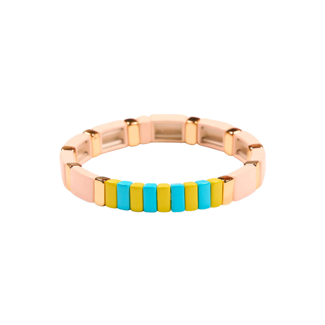 Pastel Cloud Tile Bracelet