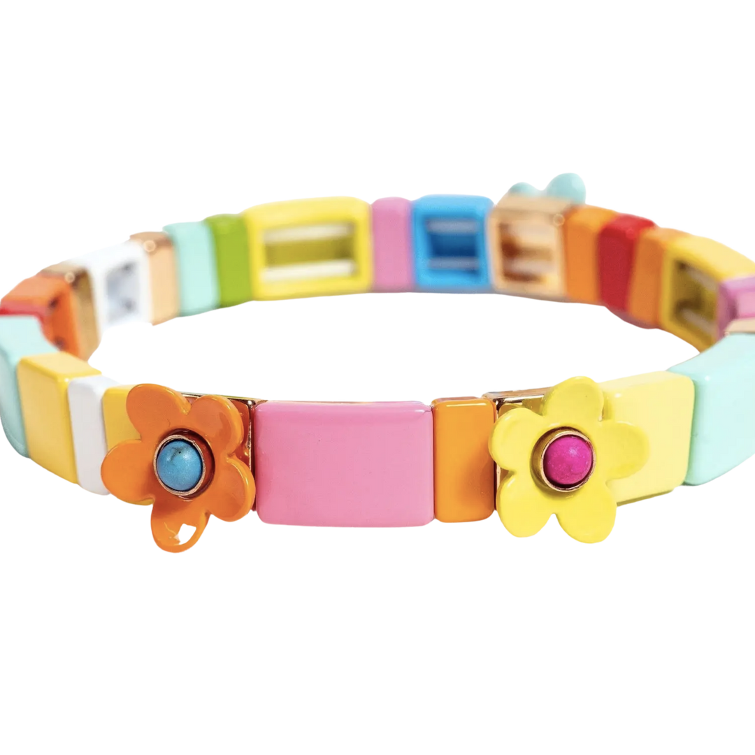 Garden Party Beaded Bracelet