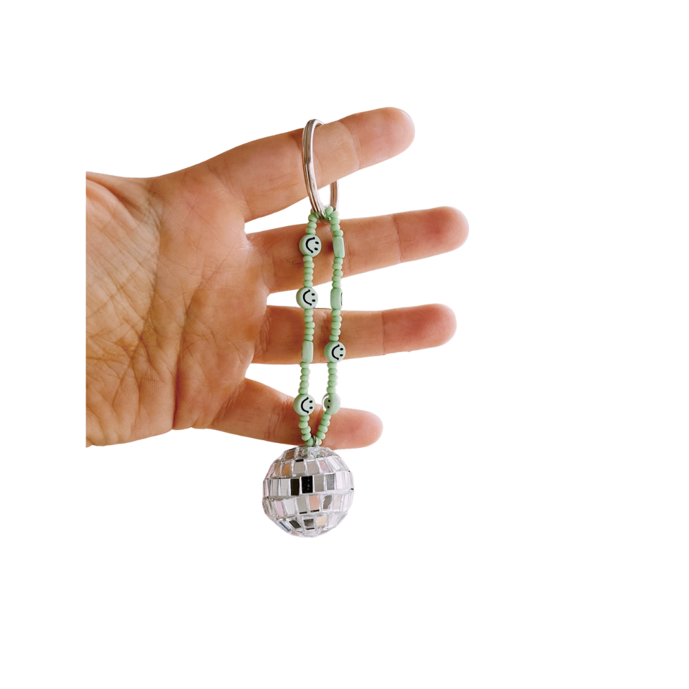 Lil Lime Disco Key Charm