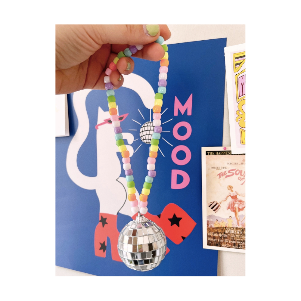 Rainbow Brite Disco Car Charm