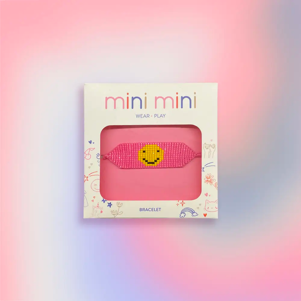 Happy Face Kid's Adjustable Bracelet