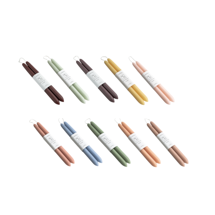 Beeswax Dipped Candles | Assorted Colors