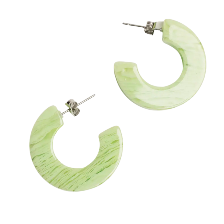 Ray Hoop Earrings