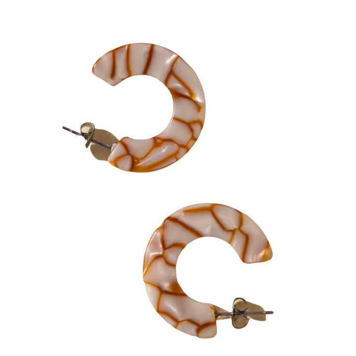 Ray Hoop Earrings