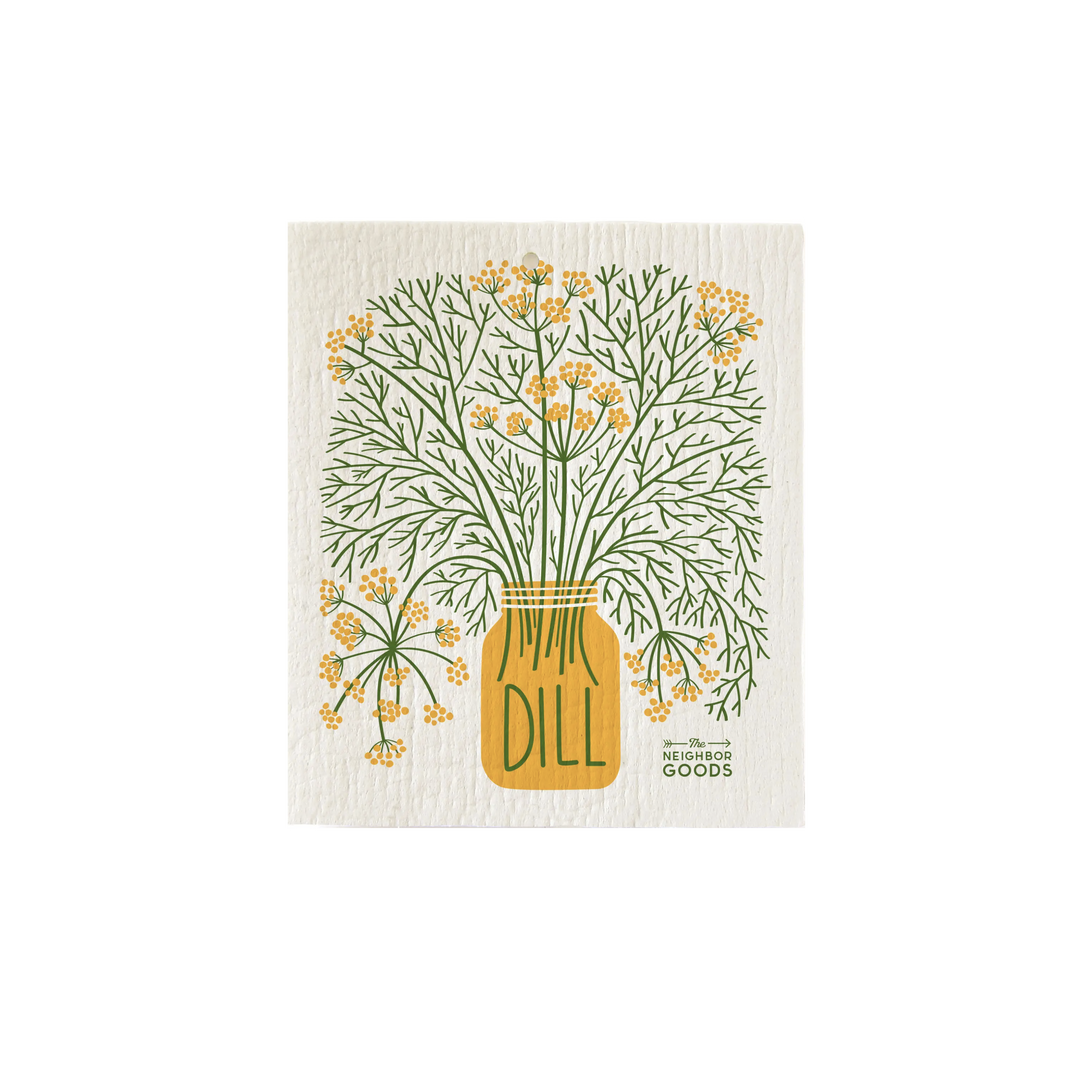 Dill Sponge Cloth