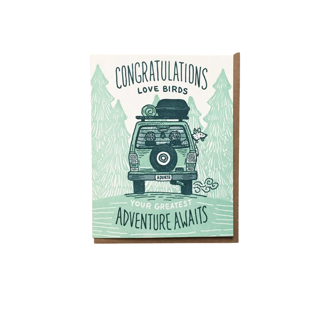 Congrats Adventure Greeting Card