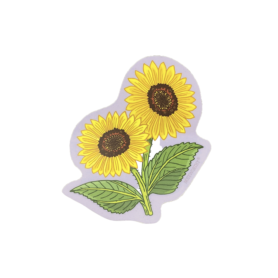 Sunflower Sticker
