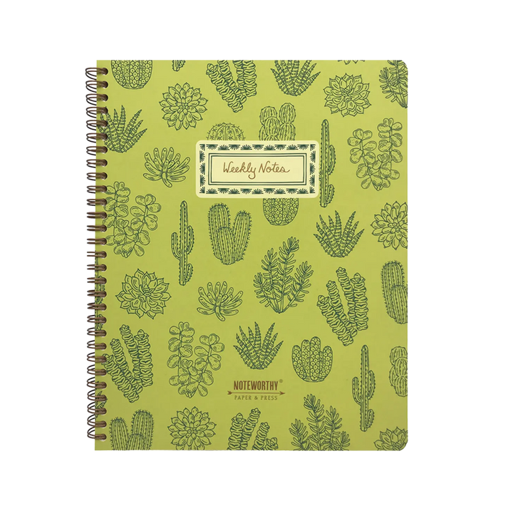 Cactus Weekly Fill-In Planner
