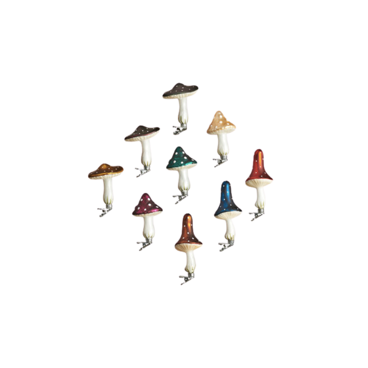 Mushroom Clip-on Ornament