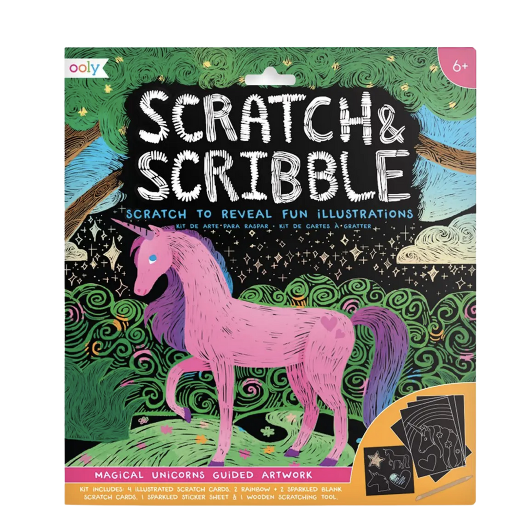 Scratch and Scribble - Magical Unicorns