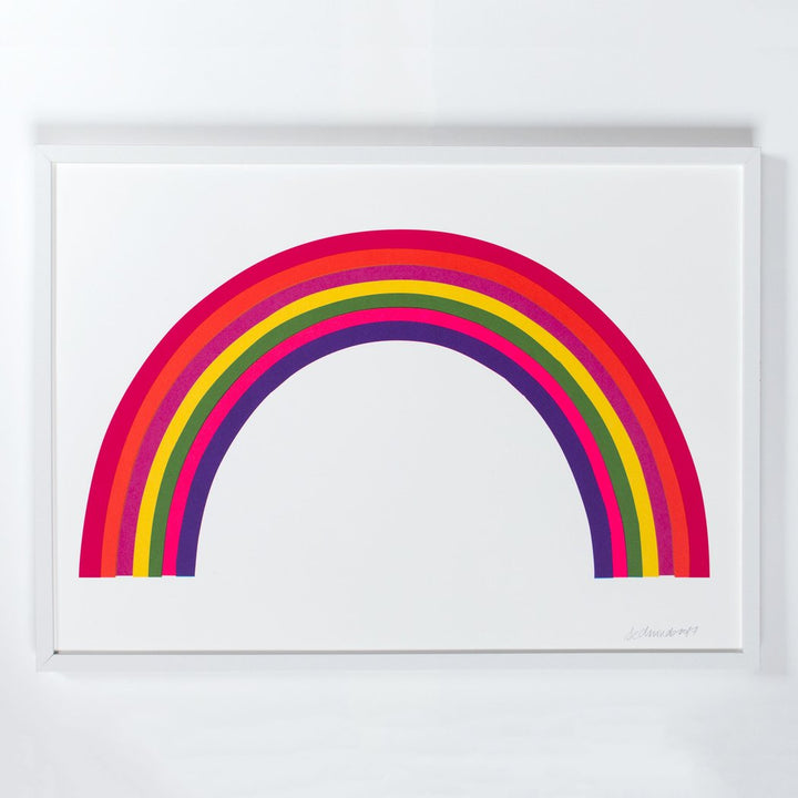 Neon Rainbow Art Print