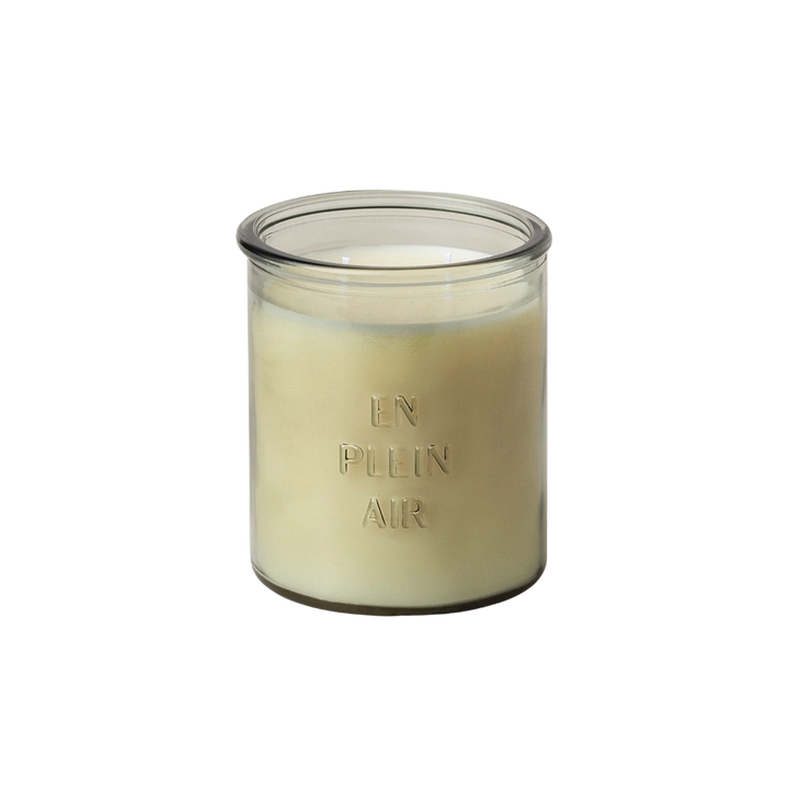 En Plein Air 10 oz Embossed Glass Candle