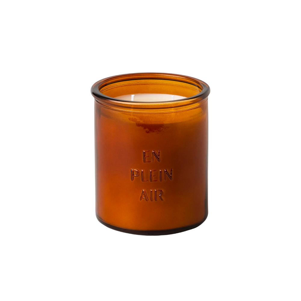 En Plein Air 10 oz Embossed Glass Candle