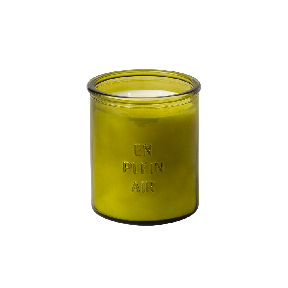 En Plein Air 10 oz Embossed Glass Candle