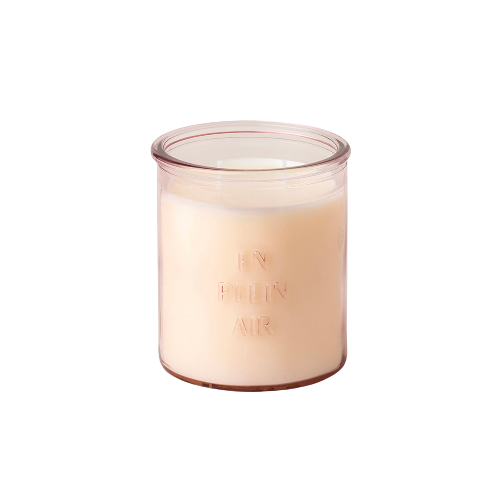 En Plein Air 10 oz Embossed Glass Candle